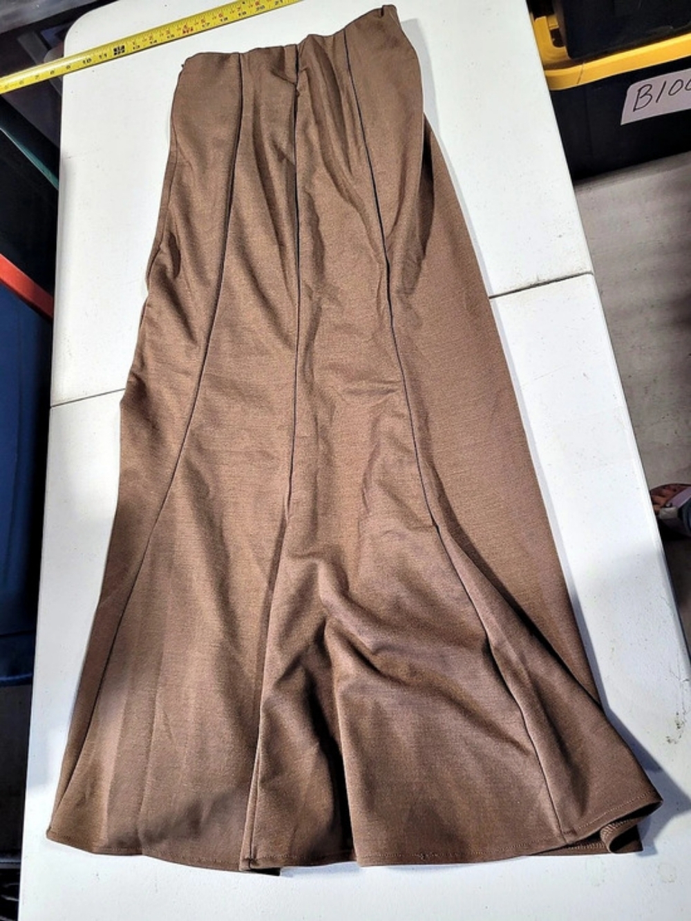 Dazy Maxi Skirt In Brown